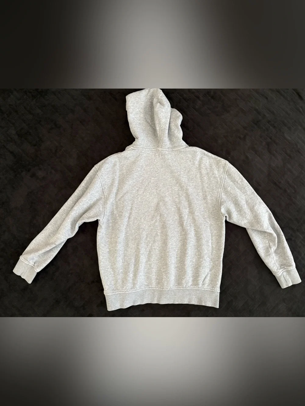 Levi's Light Gray Pullover Hoodie with Red Logo